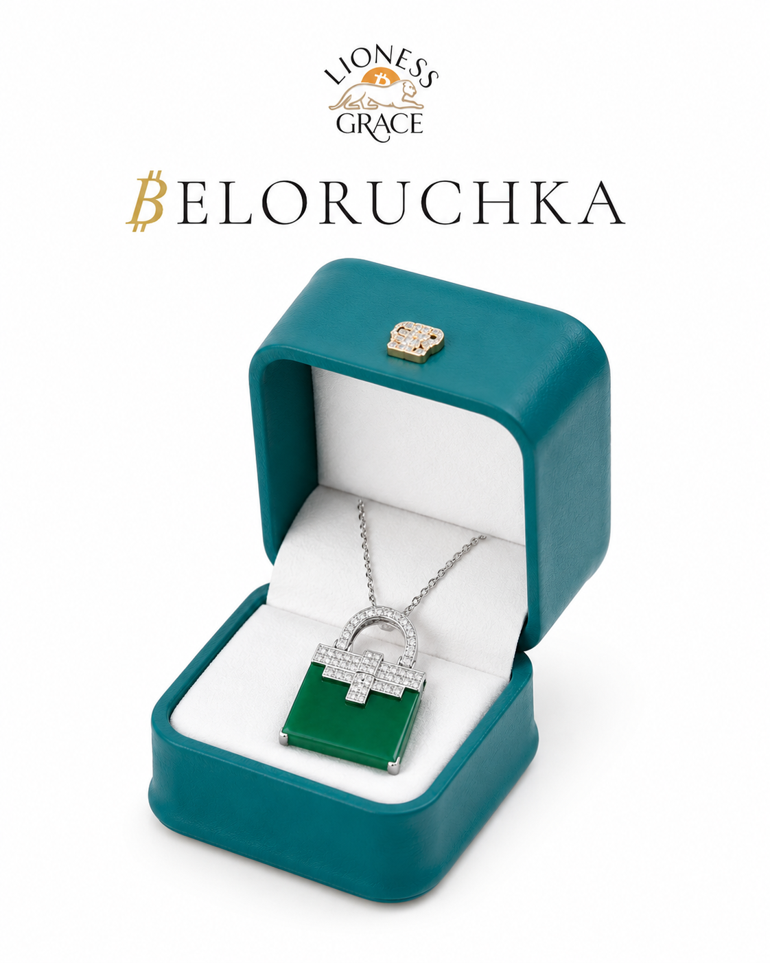 The Sovereign $ats Charm — 925 Sterling Silver Bag Pendant