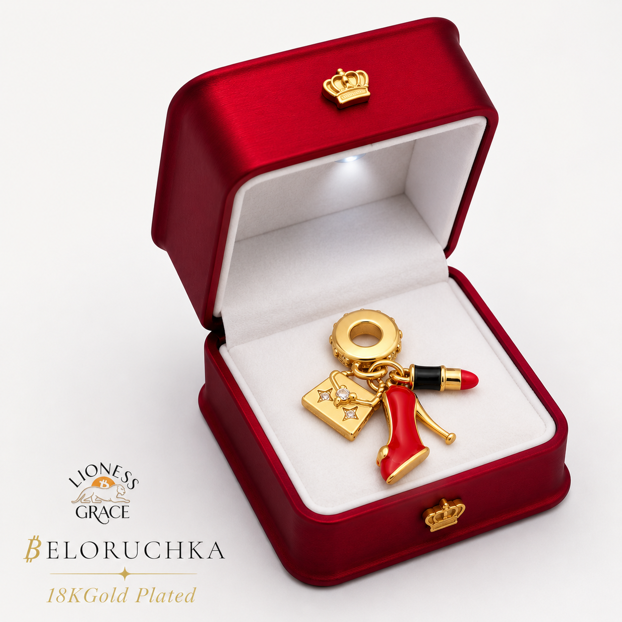 The Most ₿eautiful Collecti₿le Pump Ever — 18K Gold-Plated Meme Charm